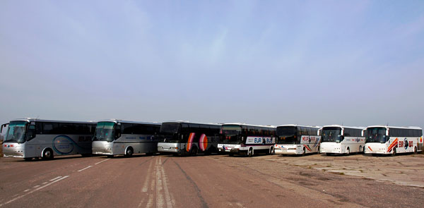 "Евробус" - большая часть автобусов